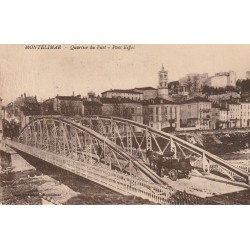 26 MONTELIMAR. Attelage sur le Pont Eiffel Quartier du Fust