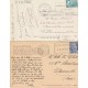 2 cpa 17 LA ROCHELLE. Bâteaux de Pêcheurs dans le Port, Grosse Horloge et Rade 1949-52
