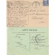 2 cpa 86 POITIERS. Pont du Chemin de Fer Côteaux de la Tranchée et de la Cagouiillère 1949-1912