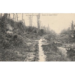 Bataille de Reims 51 CAVALIERS-DE-COURCY ancien chemin de halage du Canal de l'Aisne