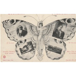 47 MEZIN. Souvenir Présidentiel M. et Mm Fallières à Loupillon