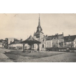 27 NONANCOURT. Place de l'Eglise 1948