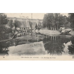 21 Environs de SEMUR. Le Barrage du Pont 1917