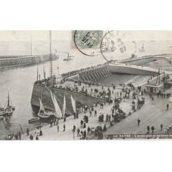 76 LE HAVRE. L'Avant-Port et les brise-lames 1907