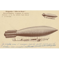 Dirigeable " VILLE DE PARIS " Surcouf-Kapferer