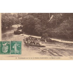 84 FONTAINE de VAUCLUSE. Promenade sur le Lac en Bateau-Automobile " La Belle-Laure " 1926