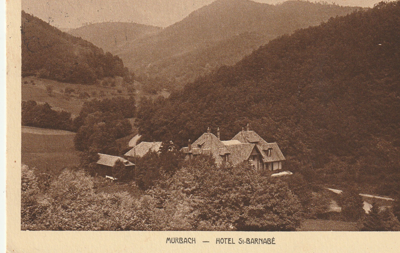 68 MURBACH. Hôtel St-Barnabé 1927