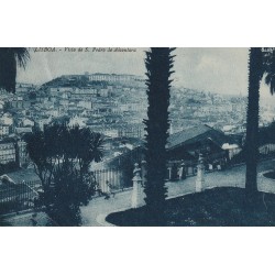 Portugal LISBOA. Vista de S. Pedro de Alcantara 1926
