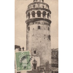 Turquie CONSTANTINOPLE. Tour de Galata 1919