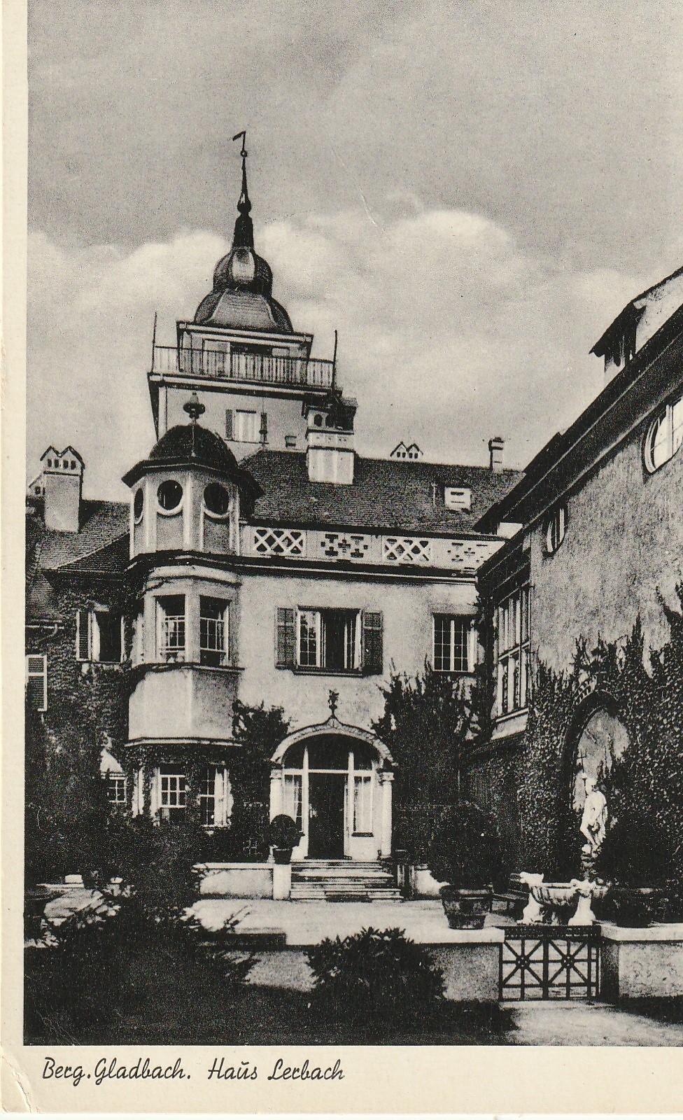 Allemagne BERG GLADBACH. Haus Lecbach 1952