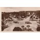 Photo cpam petit format 44 LA BAULE-LES-PINS. Autocars Place des Palmiers 1934