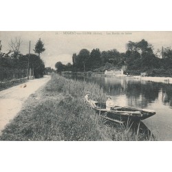 10 NOGENT-SUR-SEINE. Canotage sur les Bords de la Seine 1929