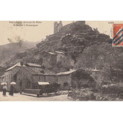 15 MOLOMPIZE Le Rocher et le Château d'Aurouze Route de Massiac à Neussargues petite animation