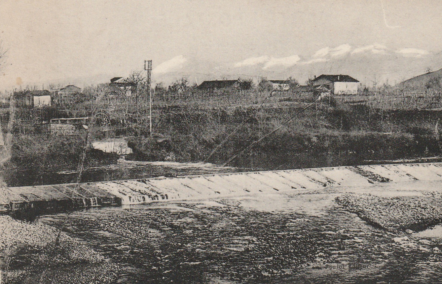 09 PAMIERS. La Chaussée du Pont-Neuf
