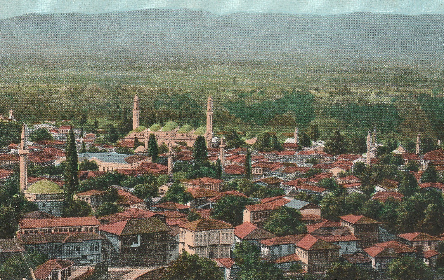 TURQUIE. Salut de Brousse vue générale 1923