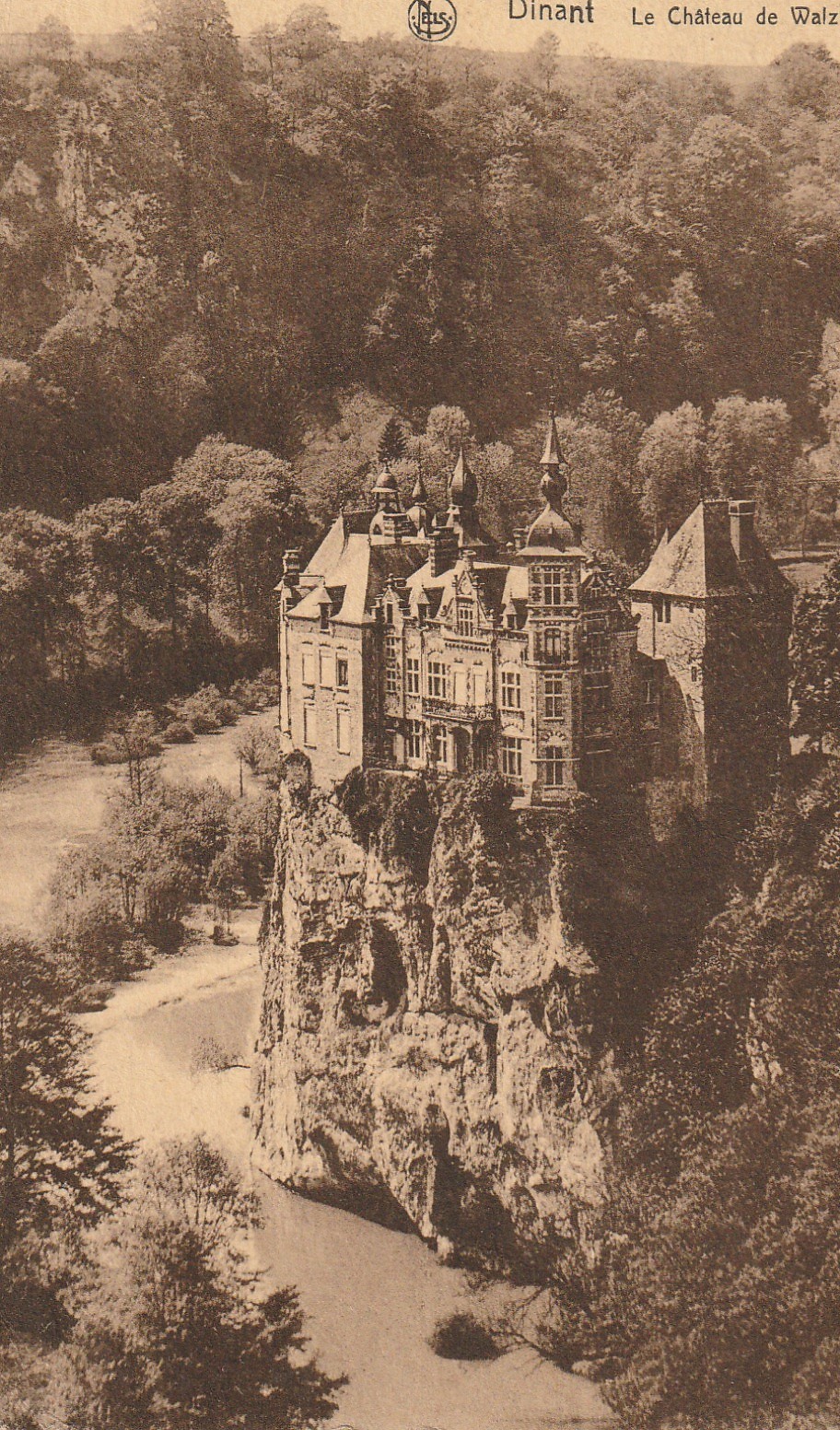 Belgique DINANT le Château de Walzin 1932