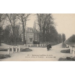 78 MAISONS-LAFFITTE. Enfants sur Avenues Albine et Tronchet