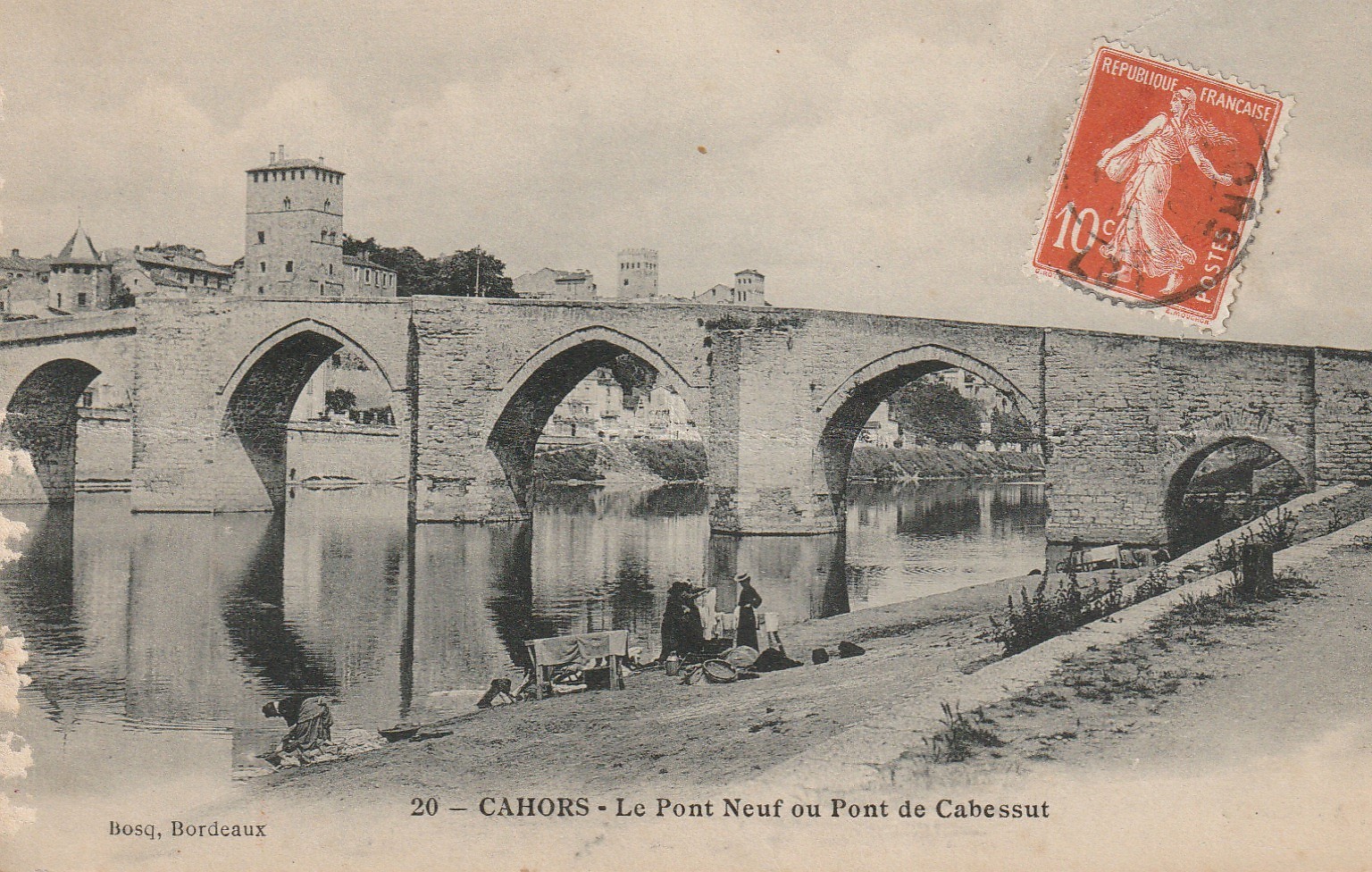 46 CAHORS. Pont Neuf ou Pont de Cabessut