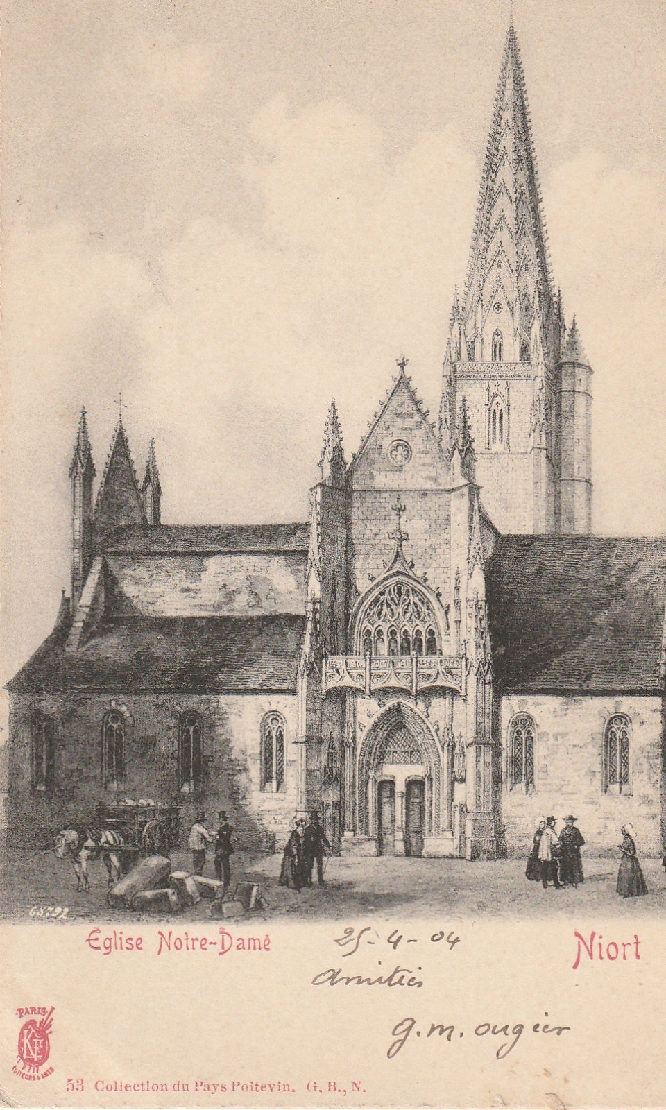 79 NIORT. Eglise Notre-Dame 1904