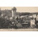 53 LAVAL. Donjon du vieux Château et enfants sur Terrasse du Jardin La Perrine 1916