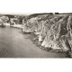 4 x photo cpsm petit format 29 MORGAT par Crozon. Falaises petites grottes, Pointe Rulianec, Criques et Plage 1960