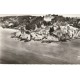 4 x photo cpsm petit format 29 MORGAT par Crozon. Falaises petites grottes, Pointe Rulianec, Criques et Plage 1960