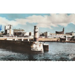 2 photo cpsm petit format 17 ROYAN. Nouveau Phare et Boulevard Garnier 1962