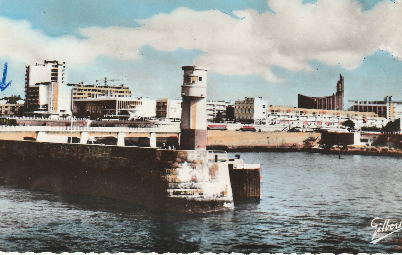 2 photo cpsm petit format 17 ROYAN. Nouveau Phare et Boulevard Garnier 1962