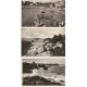 3 photo cpsm petit format 22 PLOUMANAC'H. Plage Saint-Guirec, Récifs et Baie Sainte-Anne 1948-51