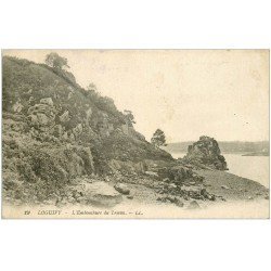 carte postale ancienne 22 LOGUIVY. Embouchure du Trieux 1921. Timbre manquant