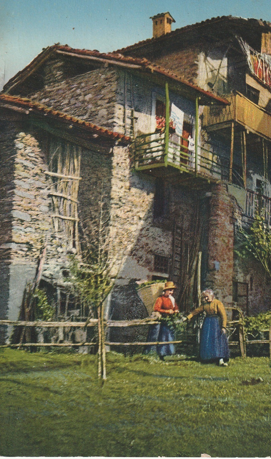 Suisse LOCARNO Motivo rustico Ticinese