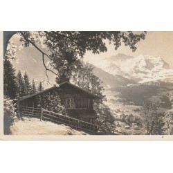 SUISSE Bei Wengen. Blick auf die Jungfrau 4166m. Photo cpa