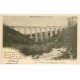 carte postale ancienne 22 MEAUGON le Viaduc avec Train 1903