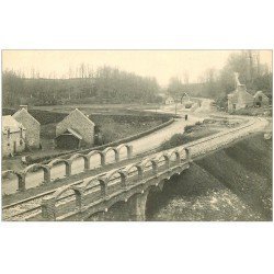 carte postale ancienne 22 MONCONTOUR. Emplacement de la Gare Plateau de Launay