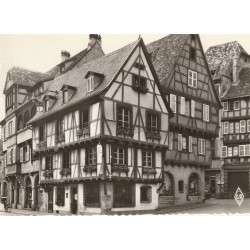 Photo cpsm grand format 68 COLMAR. Vieilles Maisons alsaciennes 1960