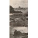 3 x Photo cpsm grand format 22 PLOUMANAC'H. Château de Costaérès, Plages Saint-Guirec et Bastille, Pointe Squevel 1948