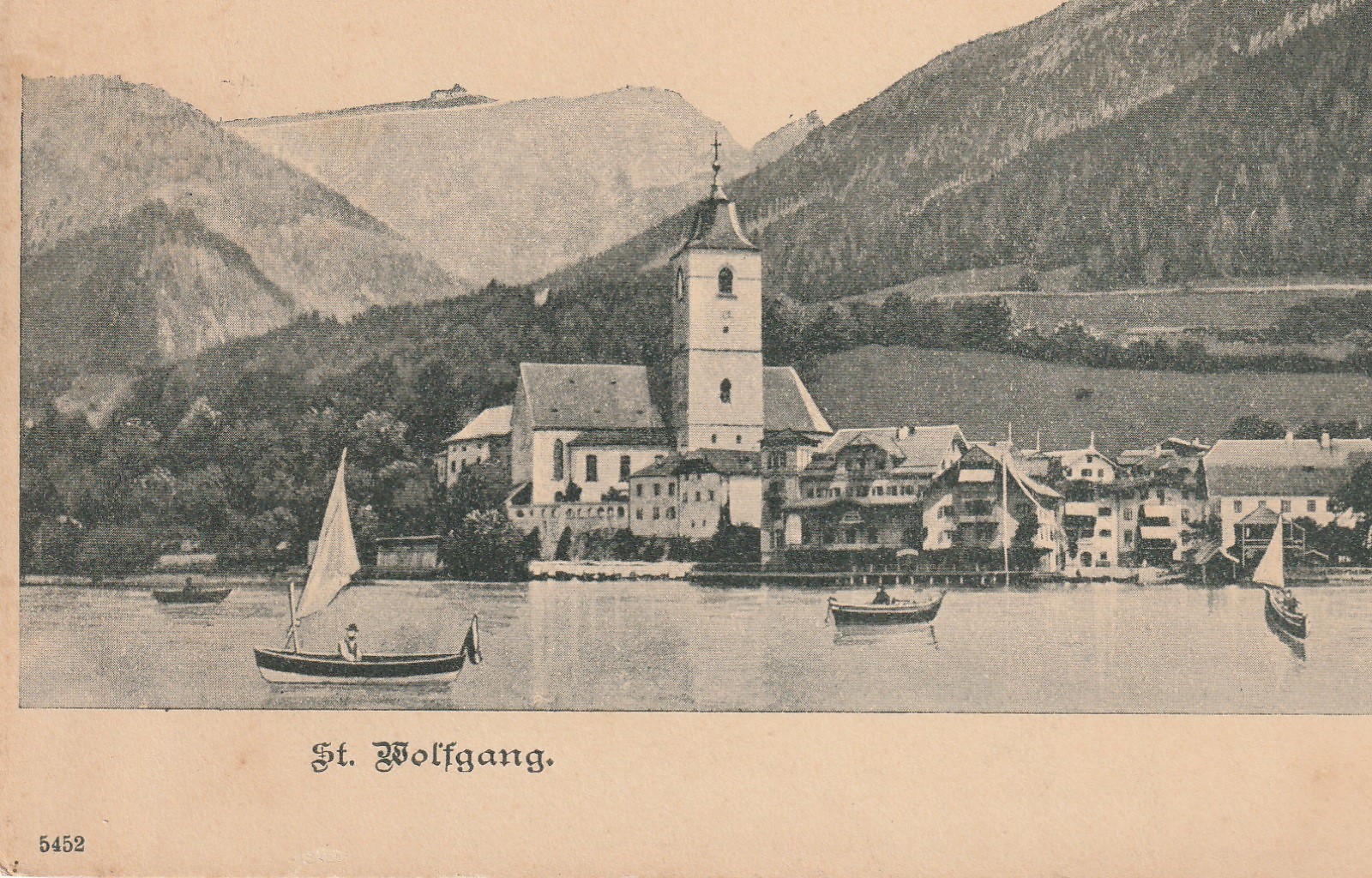 Autriche St. WOLFGANG vers 1900