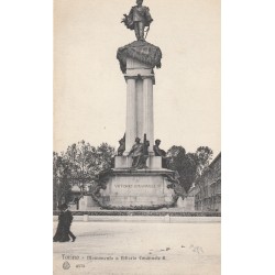 Italia TORINO. Monumento a Vittorio Emanuele II