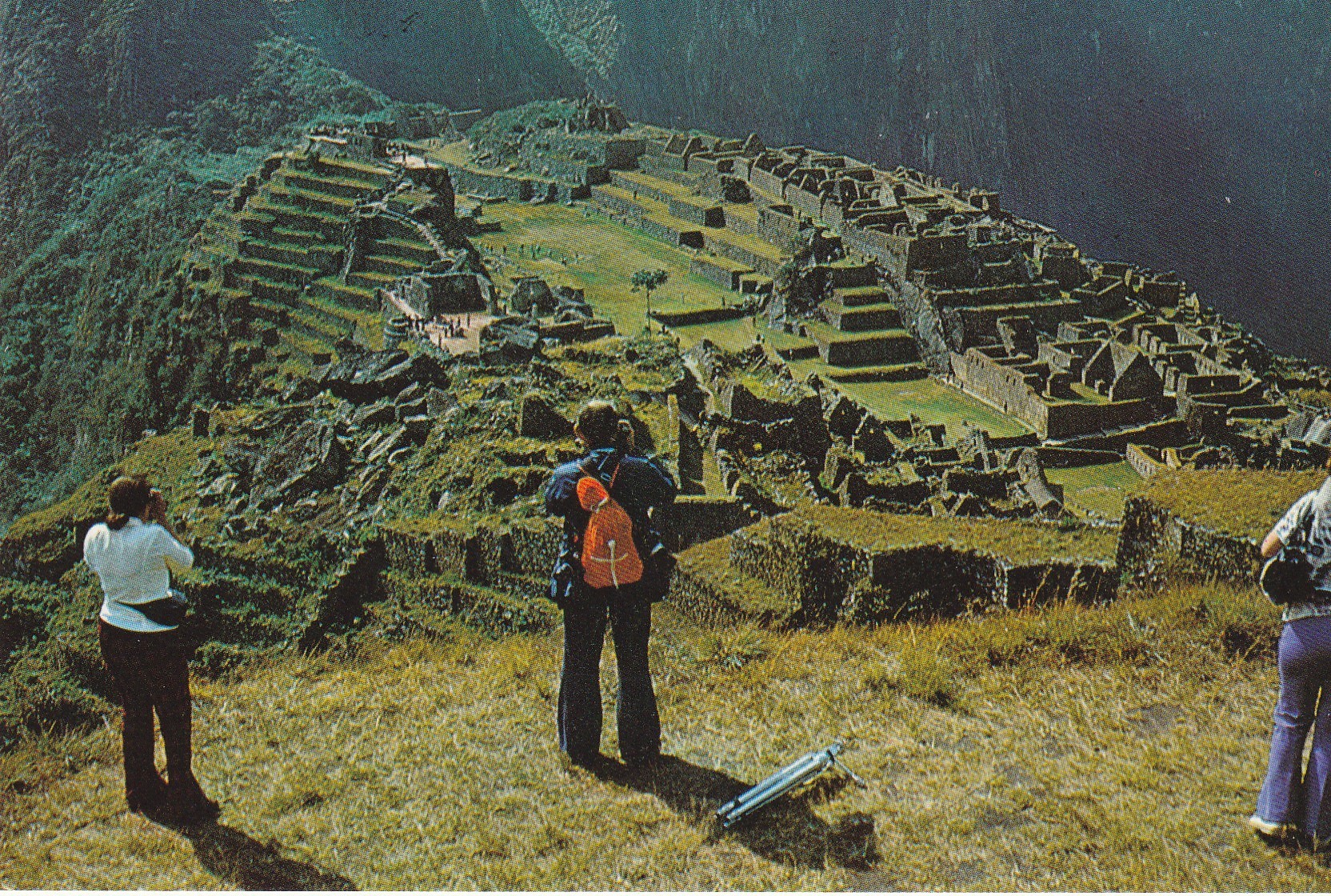 Photo cpsm grand format Perou Peru CUZCO Ciudadela Machu Picchu
