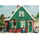 Photo cpsm grand format JEUX & JOUETS Dolls from Dovina Couple Enfants Hollandais avec Poupee