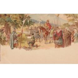 Suisse par Künzli. Schiller's Wilhelm Tell. Carte précurseur vers 1900 n°8