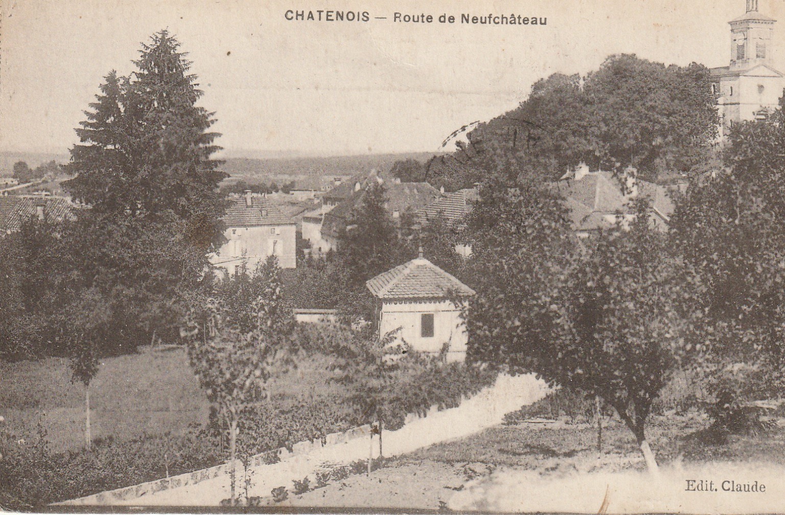 88 CHATENOIS. Route de Neufchâteau 1921