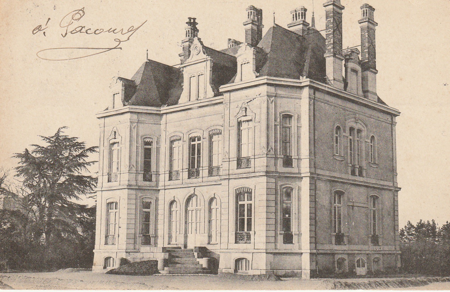49 MURS-ERIGNE. Château de la Touche 1908