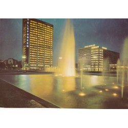 2 x Photo cpsm grand format BERLIN. Ernst Reuter Square et Kaiser Wilhelm Geächtniskirche 1967