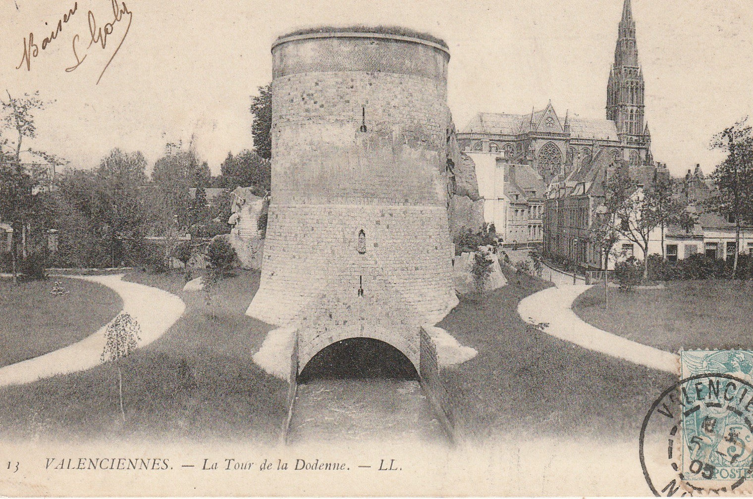 59 VALENCIENNES. La Tour de la Dodenne 1905