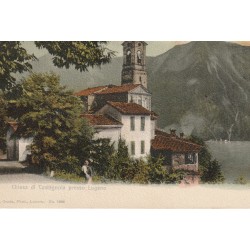 Suisse LUGANO. Chiesa di Castagnola verso 1900...