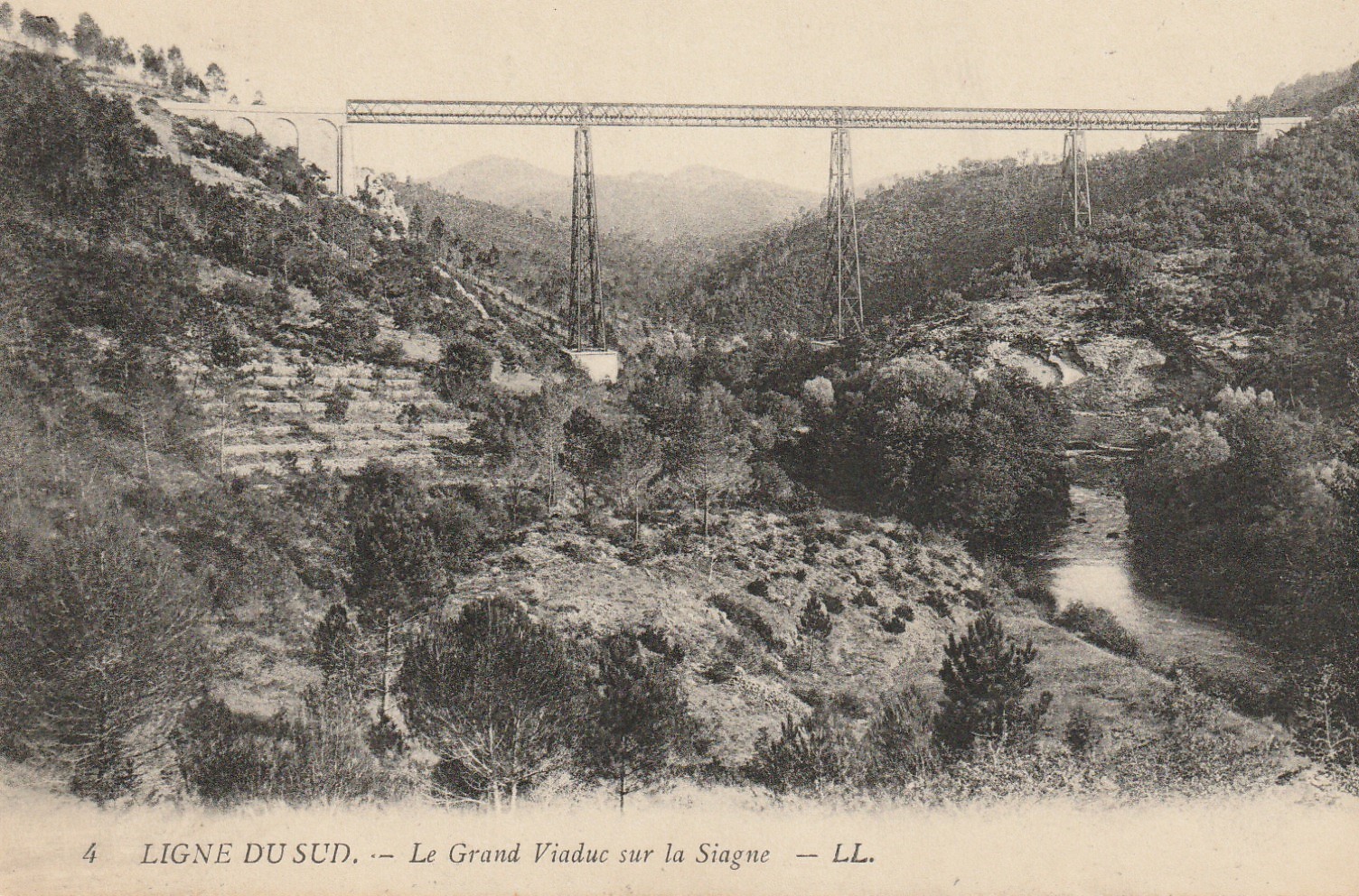 06 LIGNE DU SUD. Le Grand Viaduc sur la Siagne