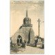 carte postale ancienne 22 PERROS-GUIREC. Calvaire et Eglise 1929