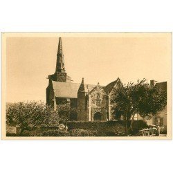 carte postale ancienne 22 PERROS-GUIREC. Eglise de la Clarté