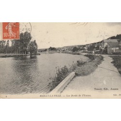 89 MAILLY-LA-VILLE. Les Bords de l'Yonne 1918